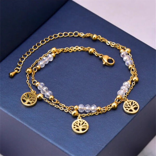 1430 Gold Plated Anklet - Image 5