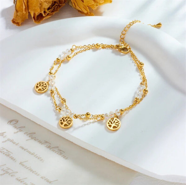 1430 Gold Plated Anklet - Image 6