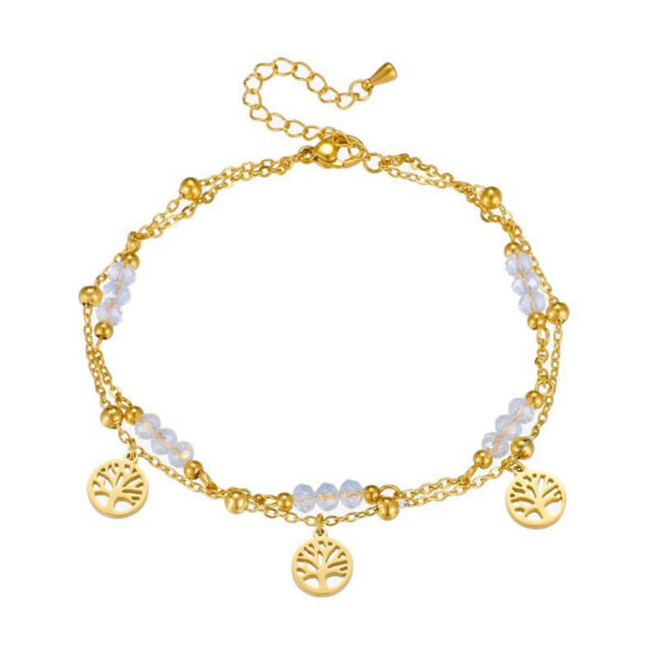 1430 Gold Plated Anklet - Image 8