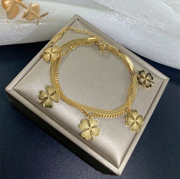 1447 Gold Plated Anklet