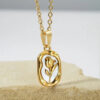 1438 Gold Plated Necklace
