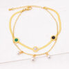 1449 Gold Plated Anklet