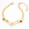 1449 Gold Plated Anklet