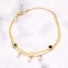 1449 Gold Plated Anklet