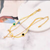 1449 Gold Plated Anklet