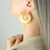 1452 Gold Plated Earrings