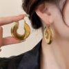 1452 Gold Plated Earrings