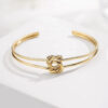 1468 Gold Plated Bangle