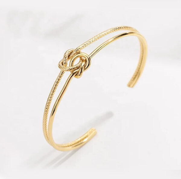 1468 Gold Plated Bangle - Image 4