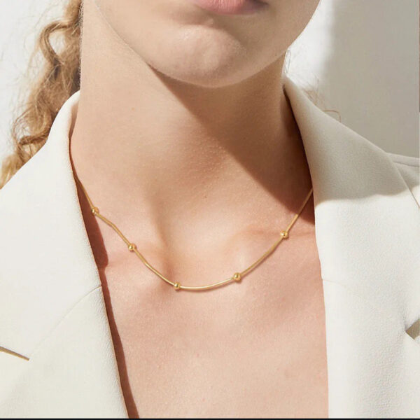 1454 Gold Plated Necklace