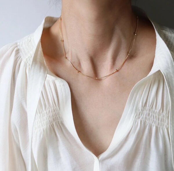 1454 Gold Plated Necklace
