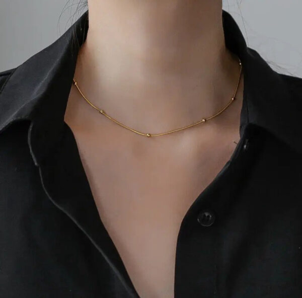 1454 Gold Plated Necklace