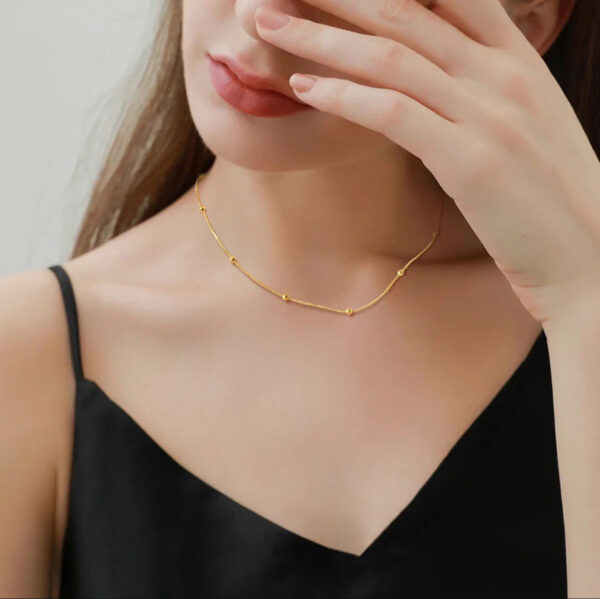 1454 Gold Plated Necklace