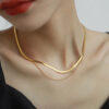 1455 Gold Plated Necklace