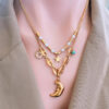 1461 Gold Plated Necklace