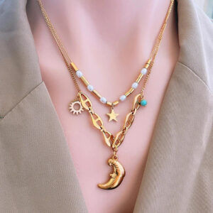 1461 Gold Plated Necklace