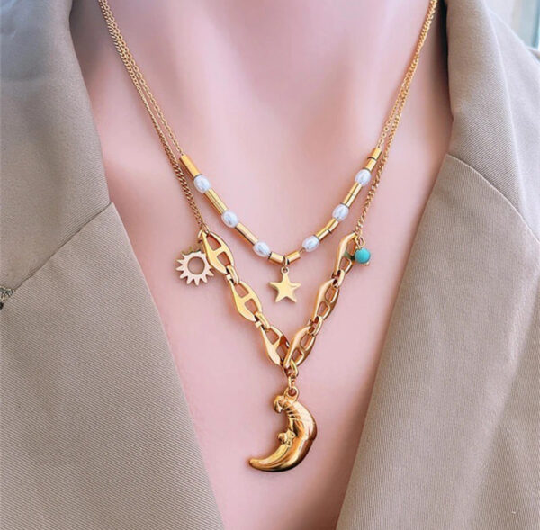 1461 Gold Plated Necklace