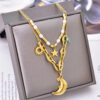 1461 Gold Plated Necklace