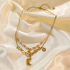 1461 Gold Plated Necklace