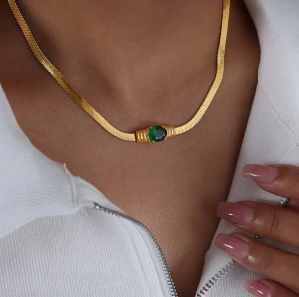1460 Gold Plated Necklace - Image 2