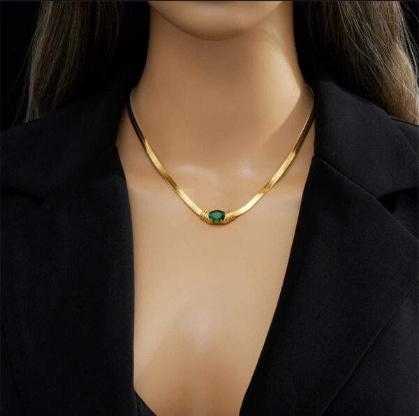 1460 Gold Plated Necklace - Image 4