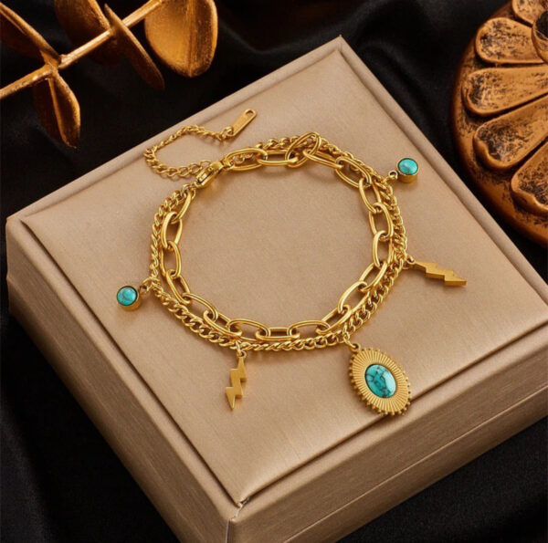 1466 Gold Plated Bracelet