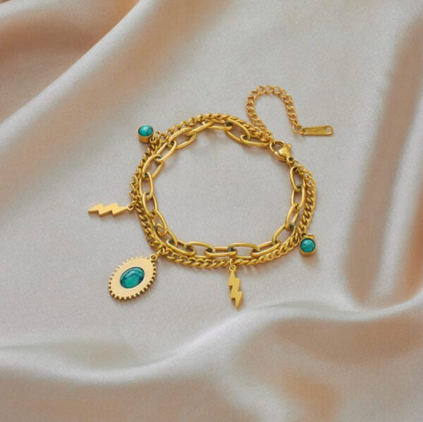 1466 Gold Plated Bracelet - Image 2