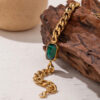 1467 Gold Plated Bracelet