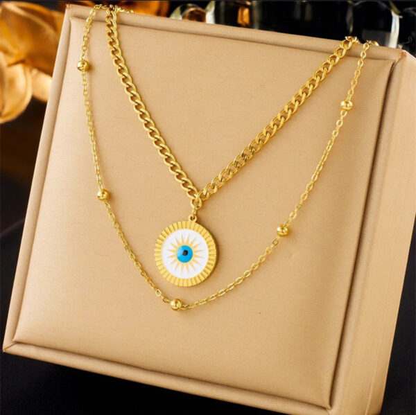 1456 Gold Plated Necklace - Image 3