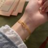1473 Gold Plated Bracelet