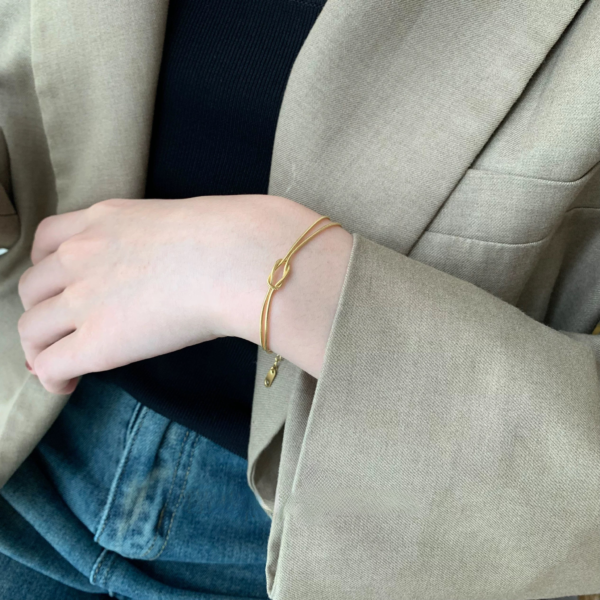1473 Gold Plated Bracelet