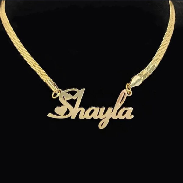 1475 Gold Plated Necklace - Image 2