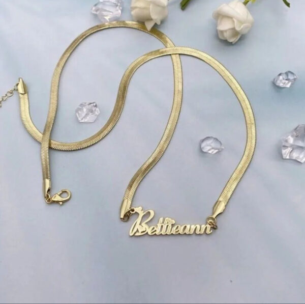 1475 Gold Plated Necklace - Image 5
