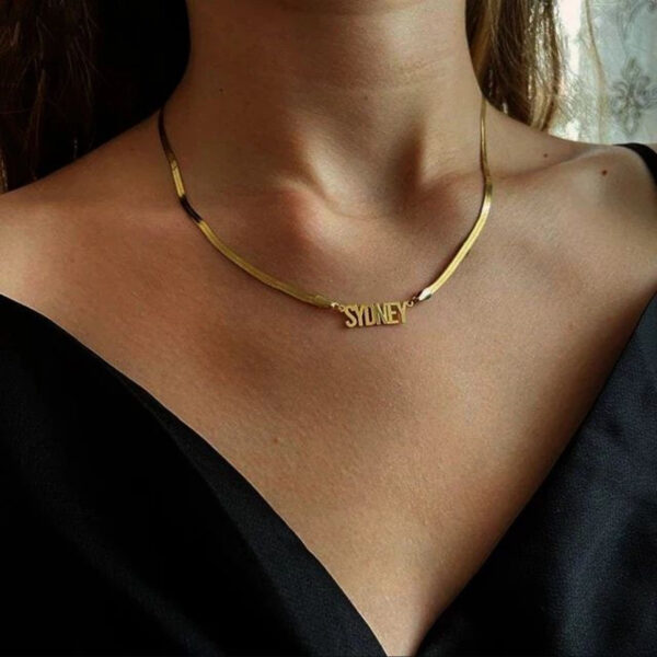 1475 Gold Plated Necklace - Image 6