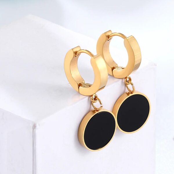 1389 Gold Plated Earrings - Image 2