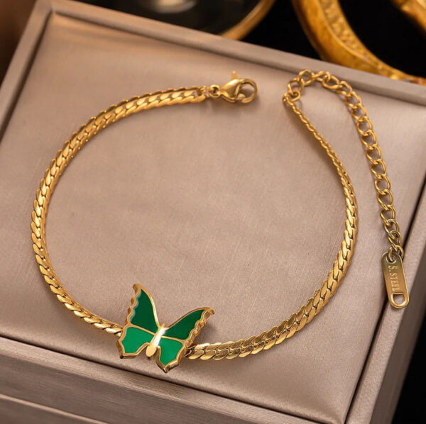 1383 Gold Plated Anklet - Image 5