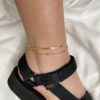 1385 Gold Plated Anklet