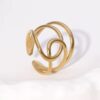 1437 Gold Plated Ring