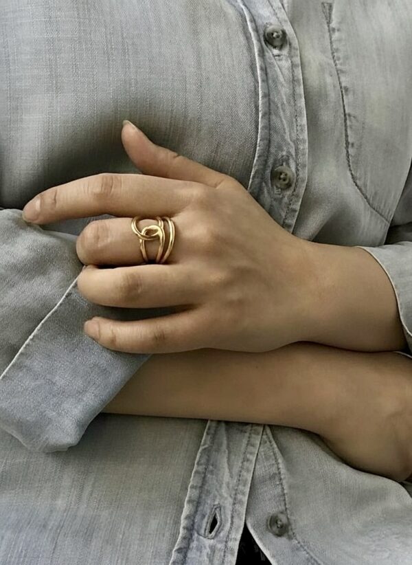 1437 Gold Plated Ring