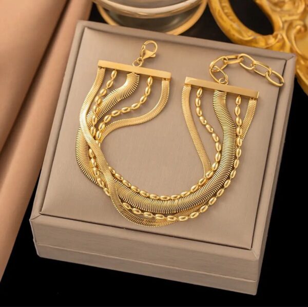 1469 Gold Plated Bracelet