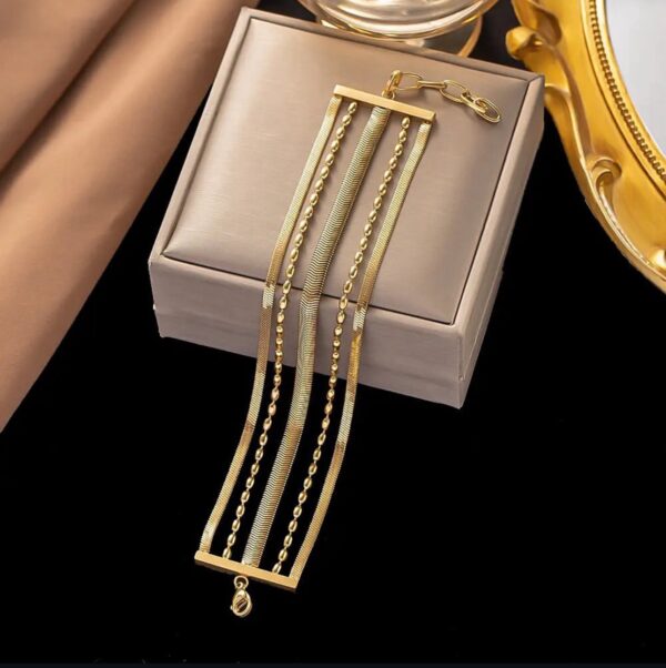 1469 Gold Plated Bracelet - Image 2