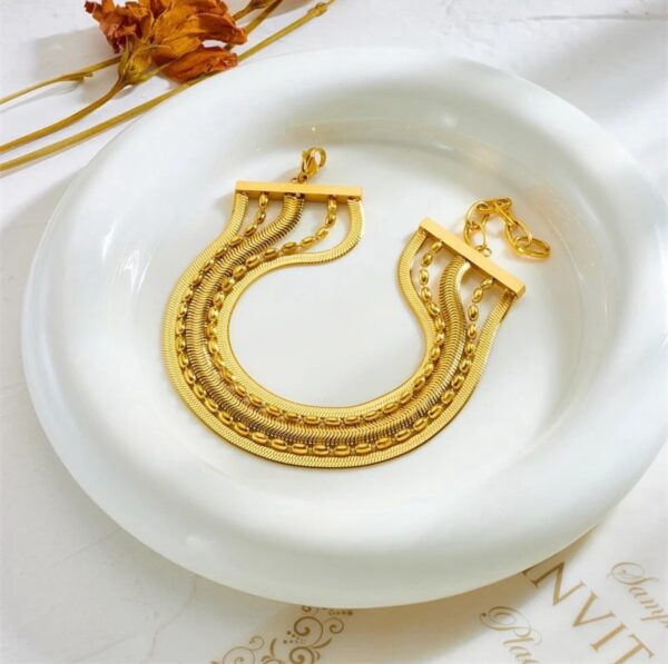 1469 Gold Plated Bracelet - Image 4