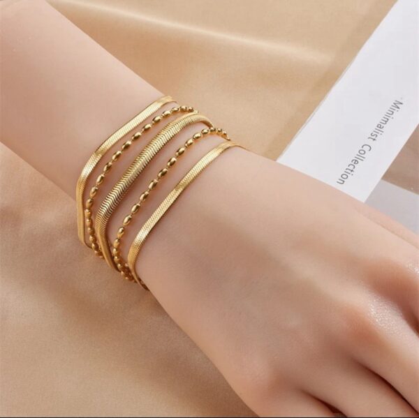 1469 Gold Plated Bracelet - Image 6