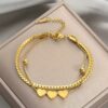 1418 Gold Plated Bracelet
