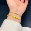 1418 Gold Plated Bracelet