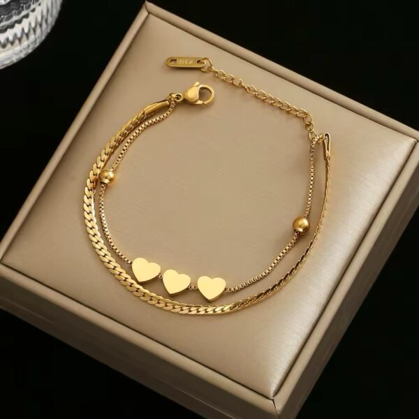 1418 Gold Plated Bracelet - Image 3