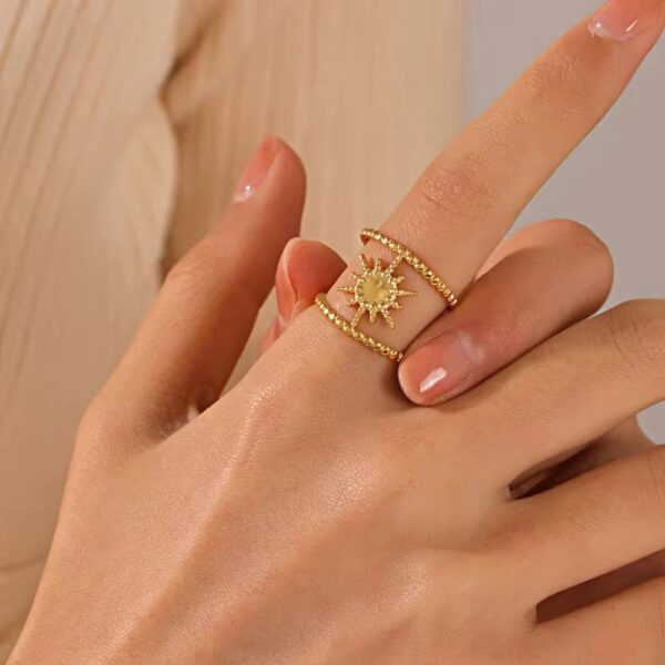 1400 Gold Plated Ring