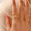 1400 Gold Plated Ring