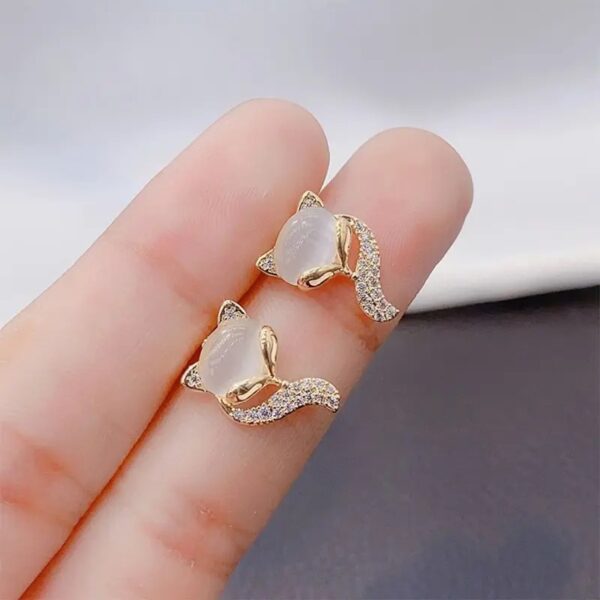 1476 Gold Plated Earrings - Image 2