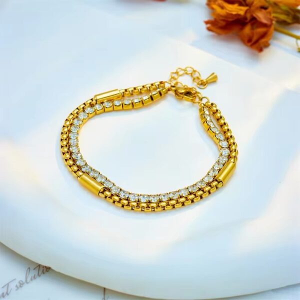 1480 Gold Plated Bracelet - Image 2